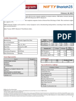 Factsheet Nifty Shariah25