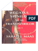 Sarah J. Maas - Vol.1 - Regatul Spinilor Si Al Trandafirilor PDF