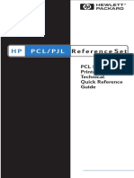 PCL 5 Printer Language Technica - Hewlett-Packard