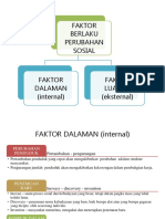 Faktor Perubahan Sosial