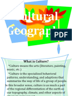 Cultural Geography