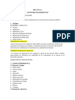 Determinación de sedimentos por extracción