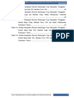 Daftar Isi RAB AB Bendungan PDF