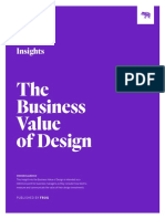 The Business Value of Design: Insights