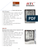 288cth Digital Thermo Humidity Meter