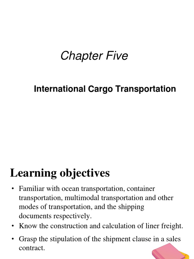 International Cargo Transportation Guide | PDF | Bill Of Lading | Cargo