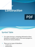 6 Symbol Table