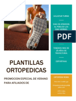 Plantillas Ortopedicas: Promocion Especial de Verano para Afiliados de