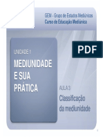 GEM Aula 03-Classificacao Da Mediunidade