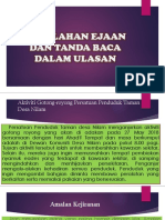 Kesalahan Ejaan Dan Tanda Baca Dalam Ulasan