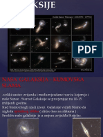 Galaksije Prezentacija