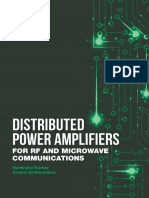 Distributed Power Amplifiers For RF and Microwave Communications