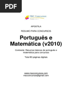 Portugues e Matematica