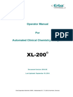 Operator Manual for XL-200 With ISE_v2014.03