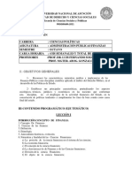 Administración Públicas Finanzas - Prof. Dr. Luis Fernando Sosa Centurión Prof. Mgter. Abog. Gonzalo Sosa Nicoli