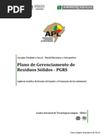 Plano de Gerenciamento de Residuos Solidos - Metal Mecânico  - RS