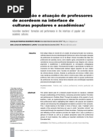 A formação e atuação de professores de acordeon na interface de culturas populares e acadêmicas