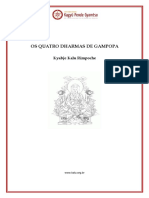 Kalu Rimpoche Os Quatro Dharmas de Gampopa