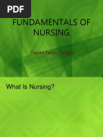 Fundamentals of Nursing: Dervid Santos Jungco