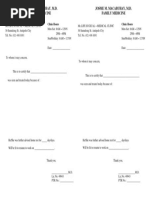 Hospital Charge Slip Example | PDF