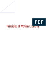 Principles of Motion Economy
