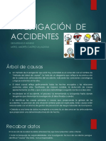 Investigación de Accidentes de Trabajo