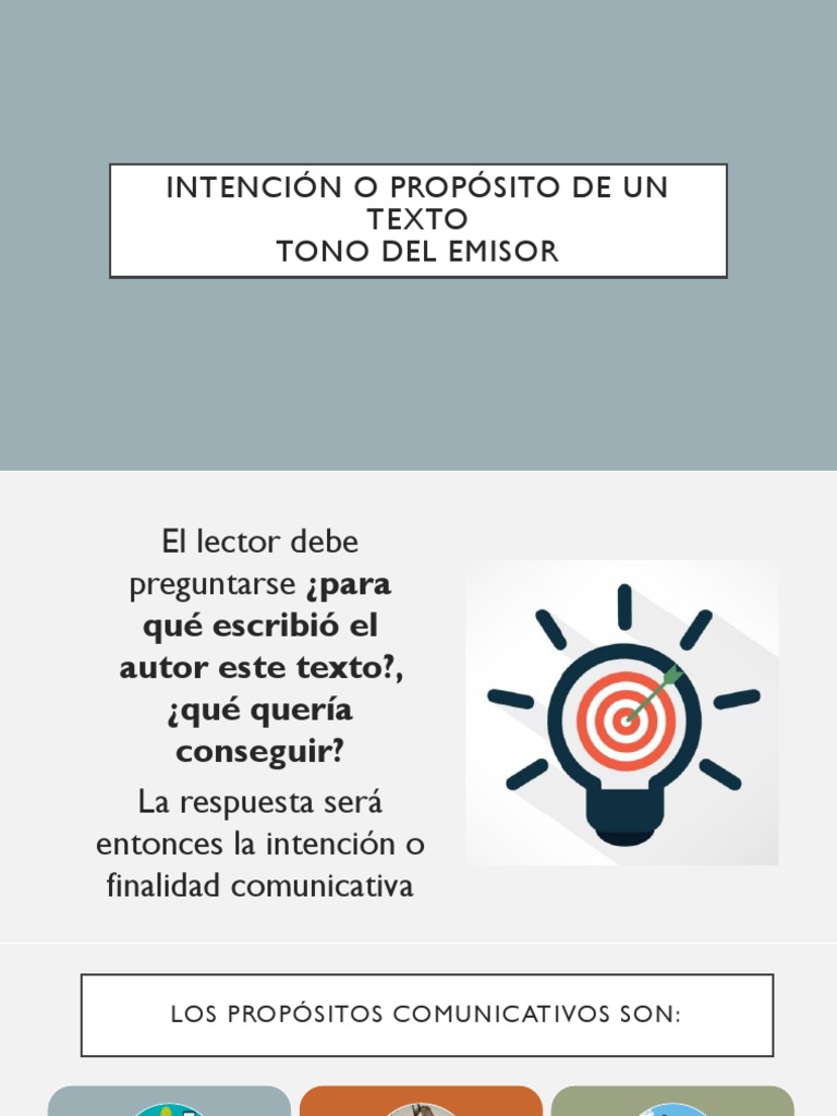 Intención y Propósito en Textos | PDF | Osos | Deforestación