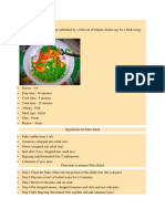 Salad Recipe