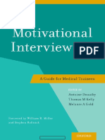 Motivational Interviewing a Guide for Medical Trainees 1st Edition 2014