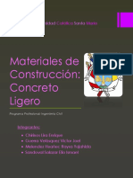 Concreto Ligero