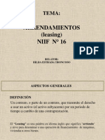 Arrendamientos Leasing NIIF16