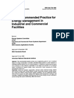[the IEEE Bronze Book] Institute of Electrical & Electronic Engineers - IEEE Std 739-1995 Bronze Book IEEE Recommended Practice for Energy Management in Industrial and Commercial Facilities (1998, Inst