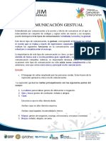 Comunicacion Gestual