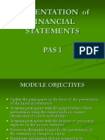 PAS 1 With Notes - Pres of FS PDF