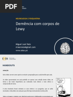 Aula 6 Demencia Corpos de Lewy