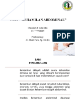 P1a1 + Kehamilan Abdominal