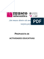 Actividades Educativas Del Museo de Informática