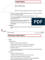 Preliminary Incident Report of BBS Leakage