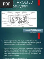 Colon Targeted Drug Delivery