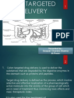 Colon Targeted Drug Delivery