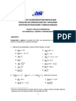 Taller 2 Cálculo Dif-Límites PDF