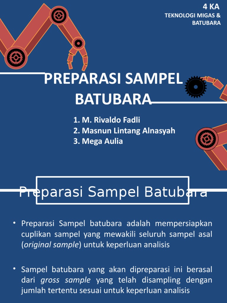 1 - Preparasi Sampel Batubara (Kelompok 2) | PDF | Teknologi & Rekayasa