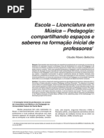 Escola- Licenciatura em Música