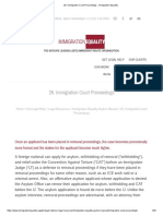 26. Immigration Court Proceedings - Immigration Equality