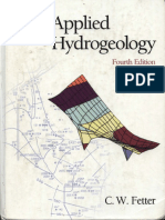 (Fetter) Applied Hydrogeology (4th Edn.) [Prentice Hall]