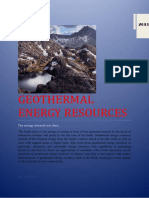 Geothermal Energy Resources: The Energy Beneath Our Feet