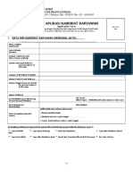 Form Aplikasi Kandidat Karyawan