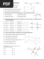 3 1 Worksheet Parallel Lines and Transversal PDF