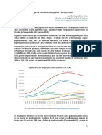 População Da Índia: Bônus Demográfico e Envelhecimento