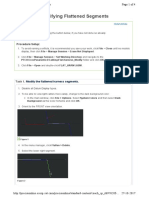 Procedure:: Modifying Flattened Segments